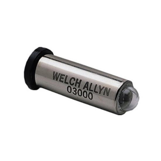 Lampara de oftalmoscopio 03000 original  Welch Allyn 3,5V