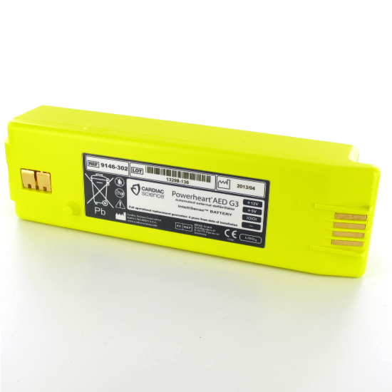 Batería de litio original Cardiac Science PowerHeart AED G3 tipo 914612V