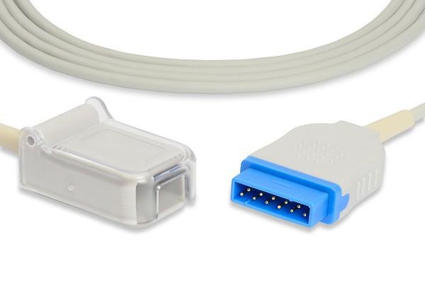 SpO2 adapter cable compatible with GE Healthcare Marquette