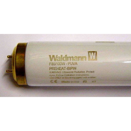 Original Waldmann tube  F85/100W-PUVA for Phototherapy