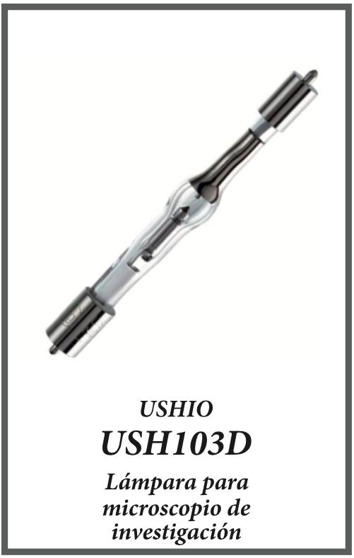 USH103D. Ushio. Lámpara para microscopio de investigación