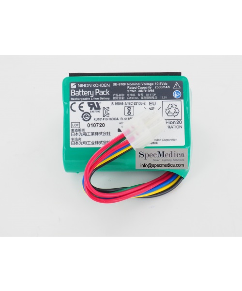 Original battery suitable for Nihon Kohden Monitor CSM-1700 series Type X162B SB-970P