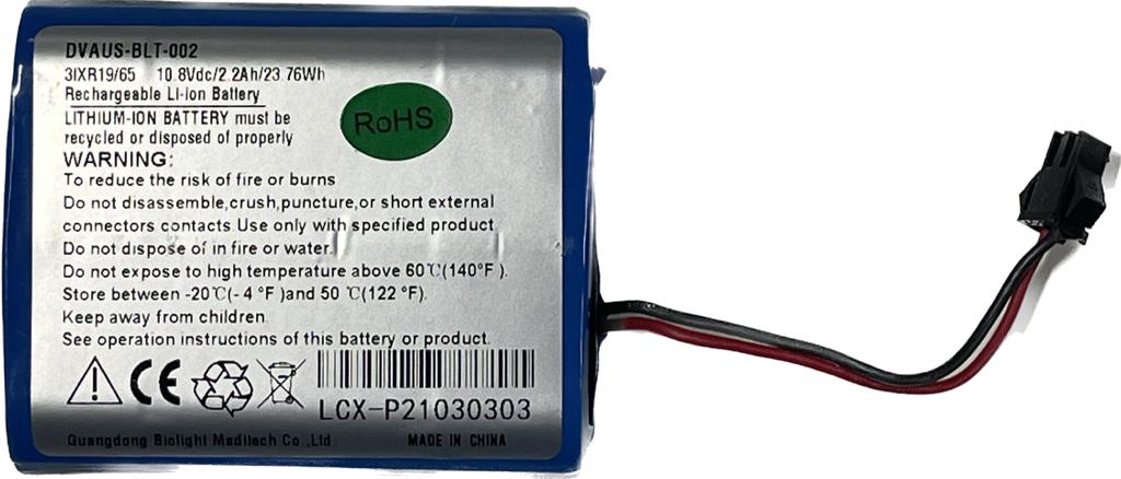 Bateria original para Monitor Biolight M1000 Tipo DVAUS- BLT-002
